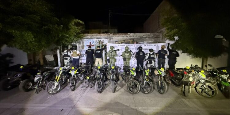 Recuperadas 11 motocicletas robadas en Jacona: SSP