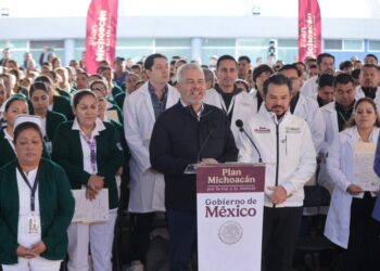 Inversión de 660 mdp del IMSS en Lázaro Cárdenas salda deuda histórica con miles de familias: Bedolla