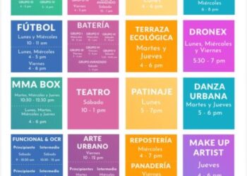 Centros Spots invitan a inscribirse en sus talleres