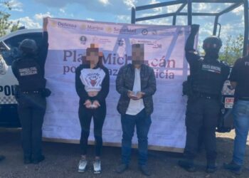 Plan Paricutín: aseguradas 3 personas, vehículos robados y droga: SSP