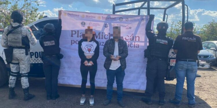Plan Paricutín: aseguradas 3 personas, vehículos robados y droga: SSP
