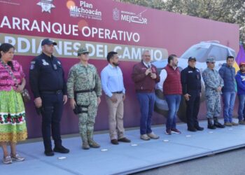 Pone en marcha Bedolla operativo “Guardianes del Camino” en la carretera Uruapan-Peribán