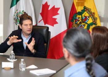 Alfonso Martínez comparte experiencia de Policía Morelia con Embajada de Canadá