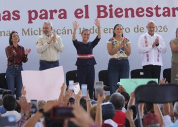 Educación, salud e infraestructura, los primeros resultados del Plan Michoacán: Bedolla