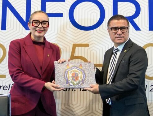 La Universidad Michoacana está firme, con rumbo y futuro sustentable: Yarabí Ávila