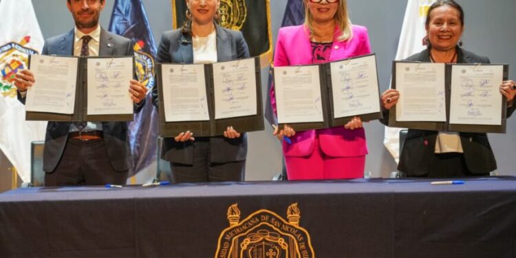 Se concreta alianza inédita para impulsar la paz a través de una política cultural en Michoacán; Secretaría de Cultura del Gobierno de México, UMSNH y UNESCO México signan convenio