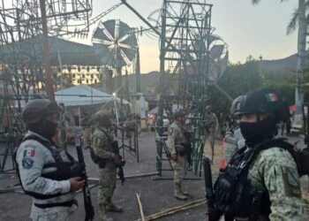 En Tanhuato, aseguran castillo de pirotecnia con características de apología del delito: SSP