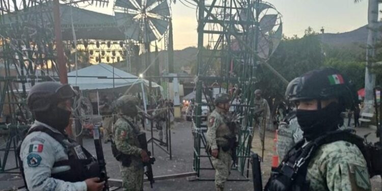 En Tanhuato, aseguran castillo de pirotecnia con características de apología del delito: SSP