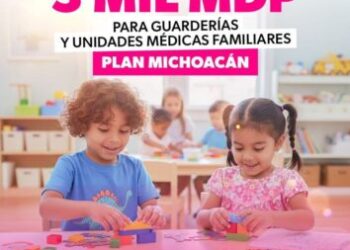 Avanza consolidación de guarderías del IMSS en Michoacán; Bedolla y alcaldes revisan proyectos
