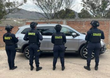Policía Morelia recupera vehículo robado minutos antes con violencia