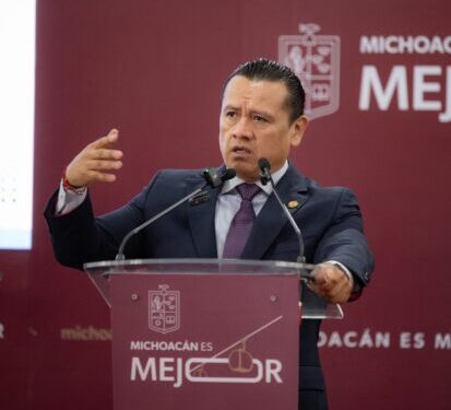 Detención de “El Botox” es un golpe contundente a la extorsión: Bedolla