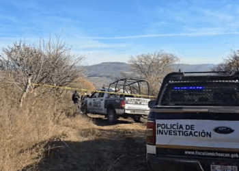 Localizan cadáver calcinado en inmediaciones de carretera Morelia-Chiquimitío