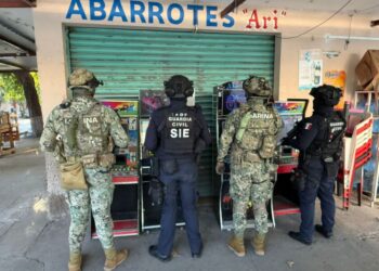 Avanza estrategia contra la extorsión con decomiso de tragamonedas en Morelia, Uruapan y Apatzingán: SSP