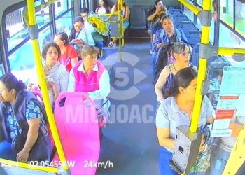 C5 refuerza seguridad de las mujeres con monitoreo permanente en transporte público de Uruapan