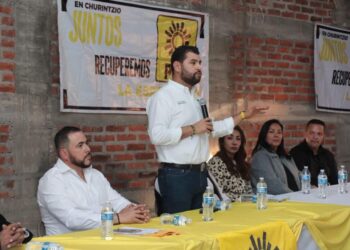 Rinde protesta nuevo comité del PRD en Churintzio