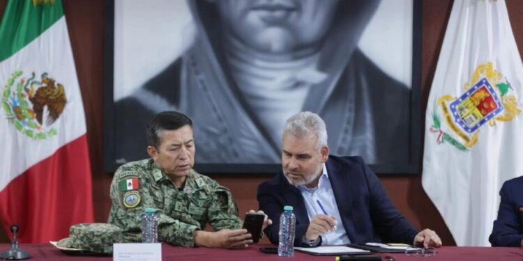 Mantienen Bedolla y Gabinete de Seguridad monitoreo para garantizar la tranquilidad en Michoacán