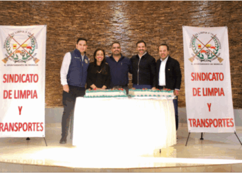 Yankel Benítez reconoce labor del Sindicato de Limpia y Transportes en su LXXXVIII aniversario