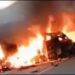 2 muertos y 1 lesionado tras incendiarse tráiler y camioneta en autopista Siglo XXI