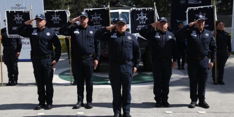 SSP dignifica a la Guardia Civil con nuevo equipamiento para proteger a las familias michoacanas