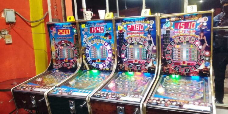 Aseguradas 107 máquinas tragamonedas en Maravatío: SSP