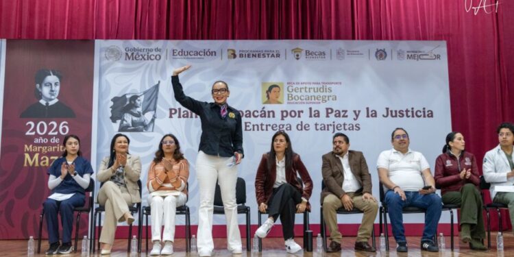 La Universidad Michoacana es el corazón intelectual del Plan Michoacán, refrenda Yarabí Ávila
