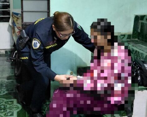 Policía Morelia localiza a mujer reportada  desaparecida y la reúne con su familia