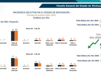 “Plan Michoacán por la Paz y la Justicia” ha reducido 56% los delitos de alto impacto en la entidad: Carlos Torres Piña