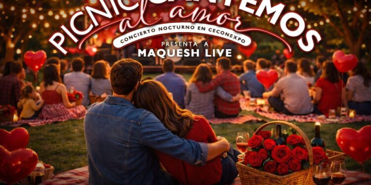 Música, estrellas y un pícnic inolvidable por el Día del Amor en Ceconexpo