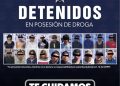 SSP detiene a 20 personas con dosis de droga en la última semana