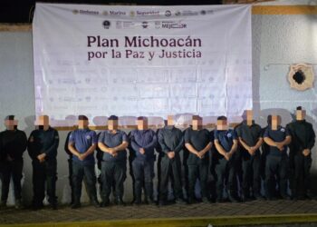 Detenidos 11 policías municipales de Ecuandureo relacionados con presuntas actividades delictivas