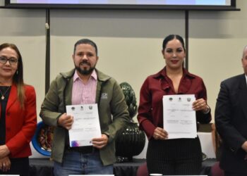FECC y CEDH firman convenio para fortalecer combate a la corrupción y protección de derechos humanos