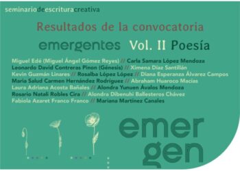 SeCultura Morelia anuncia resultados de convocatoria ‘Emergentes Vol. II Poesía’