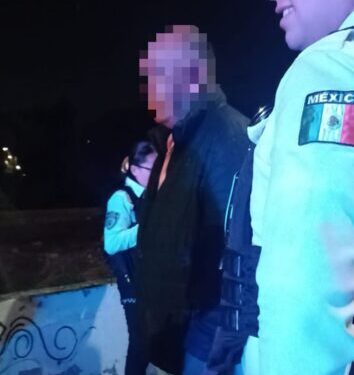 Policía Morelia brinda apoyo en momento crítico
