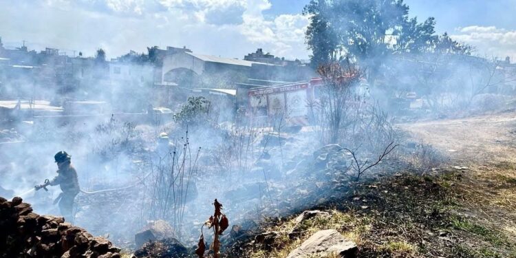 SSM llama a proteger las vías respiratorias en caso de incendios forestales