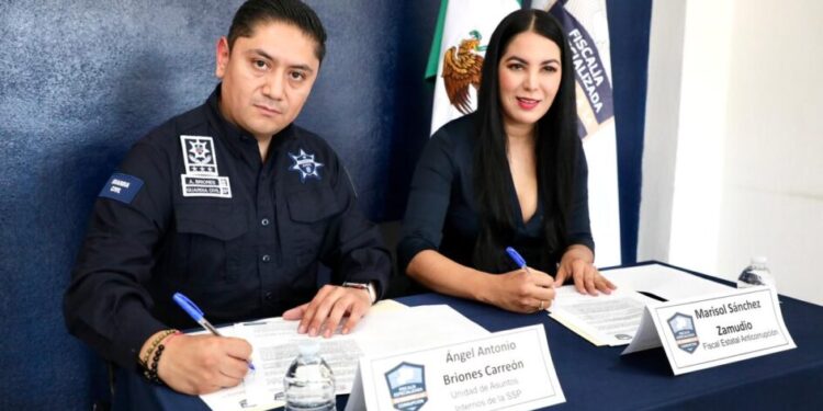 FECC y Asuntos Internos de la SSP fortalecen coordinación para prevenir y combatir la corrupción