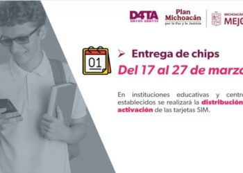 Más de 106 mil estudiantes recibirán internet gratuito con Programa Data: Bedolla