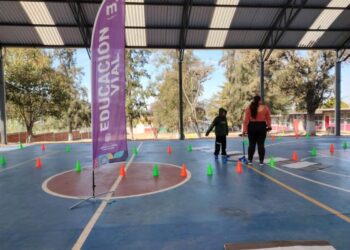 Los Guardianes de la Movilidad llegan a primaria de Tenencia Morelos