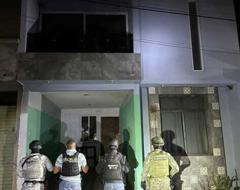 Más de 300 dosis de metanfetamina asegura FGE en cateo y detiene a un hombre