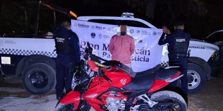 Detenido un hombre con 70 dosis de drogas en Zitácuaro: SSP