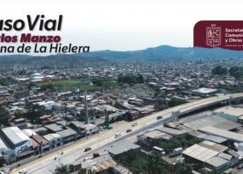 Próximo sábado se inaugurará paso vial Carlos Manzo en la zona de La Hielera de Uruapan