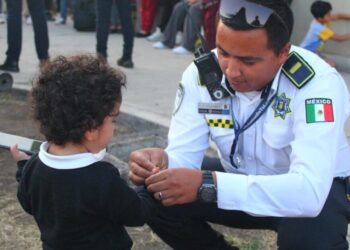 Policía Morelia fortalece cercanía con vecinas y vecinos de Hacienda Tiníjaro