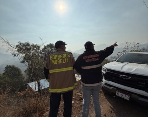 Protección Civil de Morelia atiende incendios en el Sur del municipio