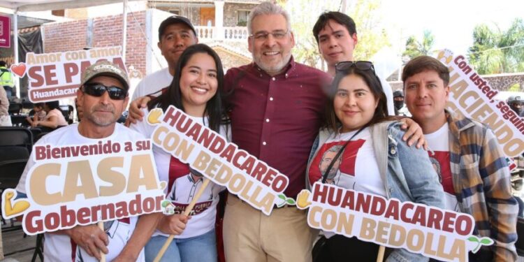 Inaugura Bedolla calzada Lázaro Cárdenas en Huandacareo; la puerta de entrada a balnearios termales