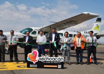 Michoacán despega con nueva ruta aérea AIFA-Morelia-Uruapan