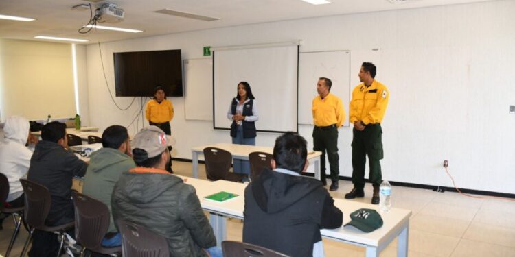 Gobierno de Morelia refuerza estrategia forestal con capacitación a brigadistas