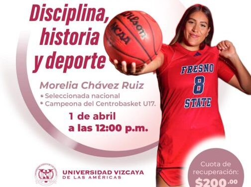 Conferencia con causa en la Universidad Vizcaya de Morelia a favor de niños con discapacidad auditiva