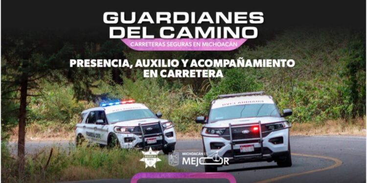 Desplegados más de 2 mil Guardianes del Camino para blindar Semana Santa en Michoacán: Bedolla