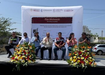 Conagua Michoacán cumple con el derecho al agua; entrega nuevo pozo profundo en Tanhuato
