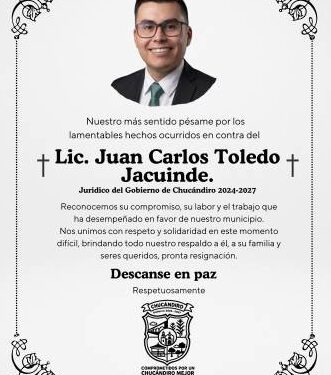 Asesor del Ayuntamiento de Chucándiro pierde la vida tras agresión