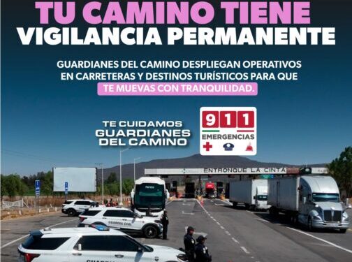 Arranca en la autopista Siglo XXI operativo Guardianes del Camino por Semana Santa